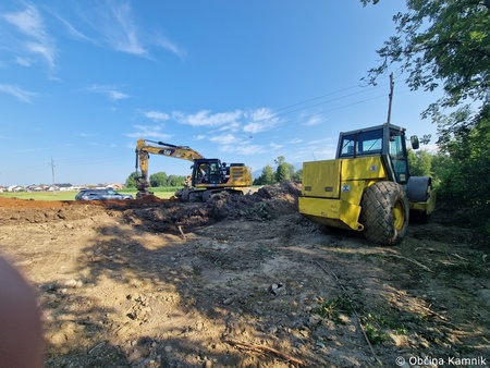 Izgradnja protipoplavnega nasipa Šmarca–Nožice, t.i. etapa 1 (5)